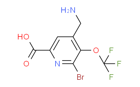 AM217556 | 1806081-84-4 | 4-(Aminomethyl)-2-bromo-3-(trifluoromethoxy)pyridine-6-carboxylic acid