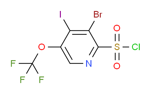 AM217567 | 1804564-55-3 | 3-Bromo-4-iodo-5-(trifluoromethoxy)pyridine-2-sulfonyl chloride