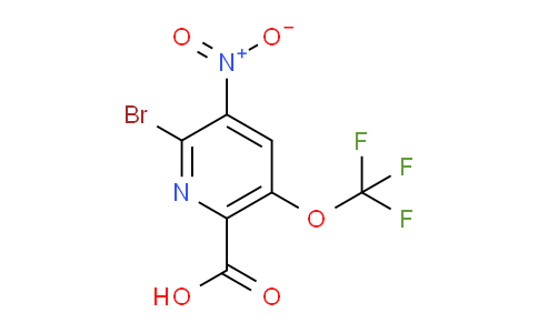 AM217576 | 1806200-56-5 | 2-Bromo-3-nitro-5-(trifluoromethoxy)pyridine-6-carboxylic acid