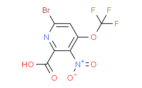 AM217578 | 1806187-67-6 | 6-Bromo-3-nitro-4-(trifluoromethoxy)pyridine-2-carboxylic acid