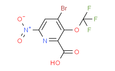 AM217579 | 1804002-91-2 | 4-Bromo-6-nitro-3-(trifluoromethoxy)pyridine-2-carboxylic acid