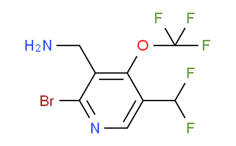 AM217580 | 1803576-46-6 | 3-(Aminomethyl)-2-bromo-5-(difluoromethyl)-4-(trifluoromethoxy)pyridine