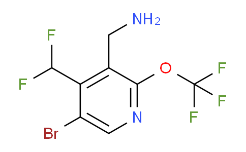 AM217582 | 1806201-39-7 | 3-(Aminomethyl)-5-bromo-4-(difluoromethyl)-2-(trifluoromethoxy)pyridine