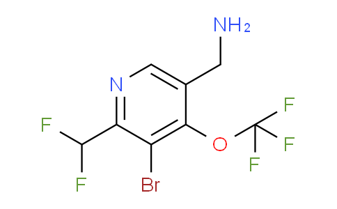 AM217583 | 1804656-46-9 | 5-(Aminomethyl)-3-bromo-2-(difluoromethyl)-4-(trifluoromethoxy)pyridine