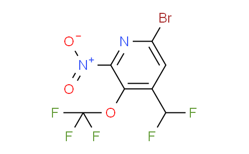 AM217592 | 1804568-78-2 | 6-Bromo-4-(difluoromethyl)-2-nitro-3-(trifluoromethoxy)pyridine