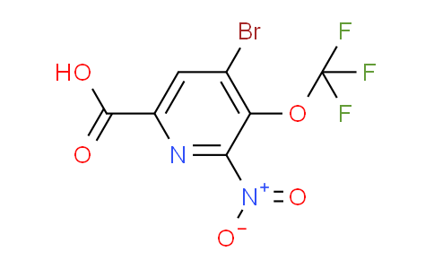 AM217604 | 1806200-51-0 | 4-Bromo-2-nitro-3-(trifluoromethoxy)pyridine-6-carboxylic acid