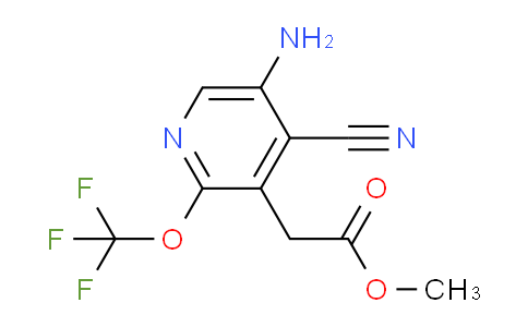 AM21761 | 1806000-44-1 | Methyl 5-amino-4-cyano-2-(trifluoromethoxy)pyridine-3-acetate