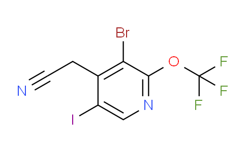 AM217615 | 1806214-28-7 | 3-Bromo-5-iodo-2-(trifluoromethoxy)pyridine-4-acetonitrile