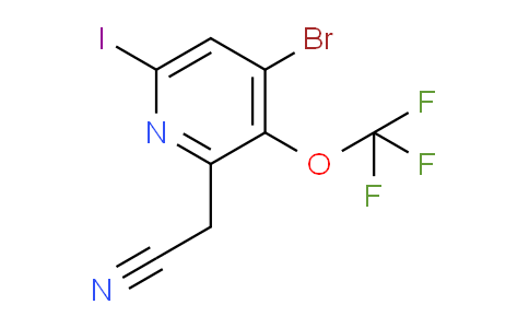 AM217618 | 1806080-46-5 | 4-Bromo-6-iodo-3-(trifluoromethoxy)pyridine-2-acetonitrile
