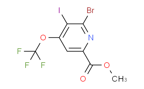 AM217625 | 1804595-35-4 | Methyl 2-bromo-3-iodo-4-(trifluoromethoxy)pyridine-6-carboxylate