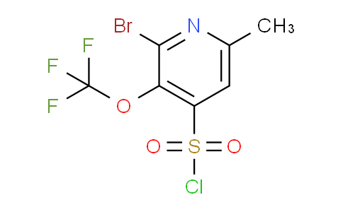 AM217626 | 1804567-22-3 | 2-Bromo-6-methyl-3-(trifluoromethoxy)pyridine-4-sulfonyl chloride