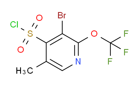 AM217629 | 1803602-67-6 | 3-Bromo-5-methyl-2-(trifluoromethoxy)pyridine-4-sulfonyl chloride