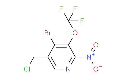 4-Bromo-5-(chloromethyl)-2-nitro-3-(trifluoromethoxy)pyridine