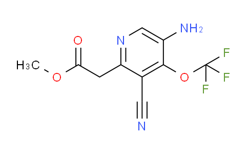 AM21764 | 1804451-43-1 | Methyl 5-amino-3-cyano-4-(trifluoromethoxy)pyridine-2-acetate