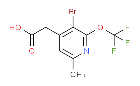 AM217643 | 1806212-62-3 | 3-Bromo-6-methyl-2-(trifluoromethoxy)pyridine-4-acetic acid