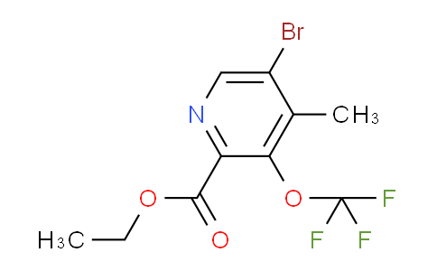 AM217650 | 1803575-44-1 | Ethyl 5-bromo-4-methyl-3-(trifluoromethoxy)pyridine-2-carboxylate