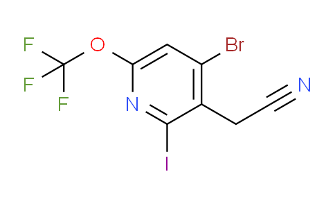 AM217660 | 1804563-34-5 | 4-Bromo-2-iodo-6-(trifluoromethoxy)pyridine-3-acetonitrile