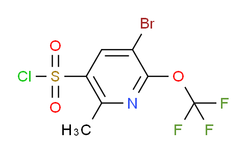 AM217670 | 1806083-91-9 | 3-Bromo-6-methyl-2-(trifluoromethoxy)pyridine-5-sulfonyl chloride