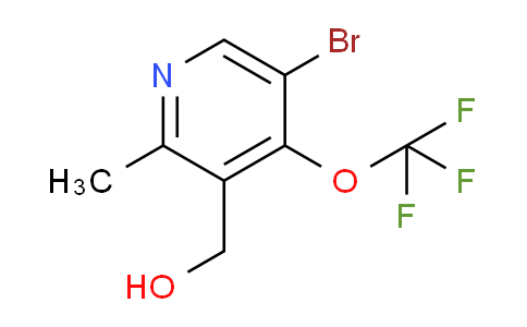 5-Bromo-2-methyl-4-(trifluoromethoxy)pyridine-3-methanol