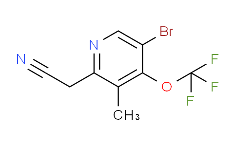 AM217695 | 1803631-86-8 | 5-Bromo-3-methyl-4-(trifluoromethoxy)pyridine-2-acetonitrile