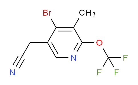 AM217702 | 1803950-46-0 | 4-Bromo-3-methyl-2-(trifluoromethoxy)pyridine-5-acetonitrile