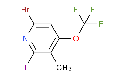 AM217703 | 1804593-63-2 | 6-Bromo-2-iodo-3-methyl-4-(trifluoromethoxy)pyridine
