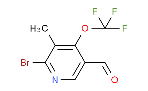 AM217710 | 1804602-86-5 | 2-Bromo-3-methyl-4-(trifluoromethoxy)pyridine-5-carboxaldehyde