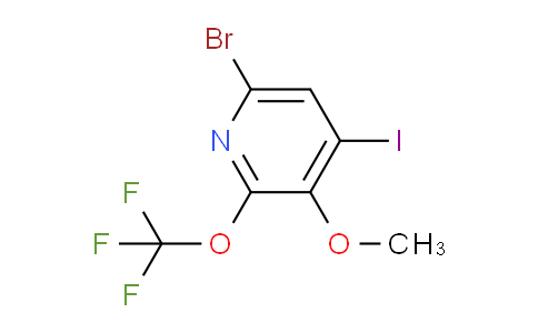 6-Bromo-4-iodo-3-methoxy-2-(trifluoromethoxy)pyridine