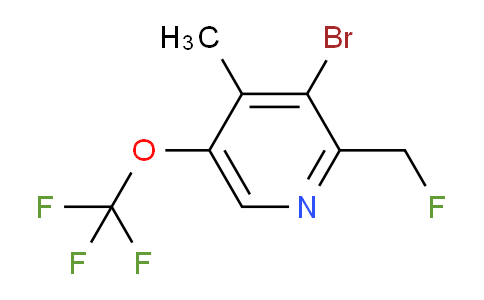 AM217724 | 1804601-79-3 | 3-Bromo-2-(fluoromethyl)-4-methyl-5-(trifluoromethoxy)pyridine