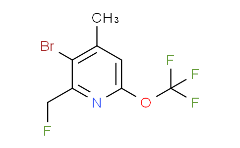 AM217748 | 1803912-12-0 | 3-Bromo-2-(fluoromethyl)-4-methyl-6-(trifluoromethoxy)pyridine