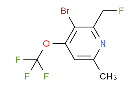 AM217751 | 1803951-50-9 | 3-Bromo-2-(fluoromethyl)-6-methyl-4-(trifluoromethoxy)pyridine
