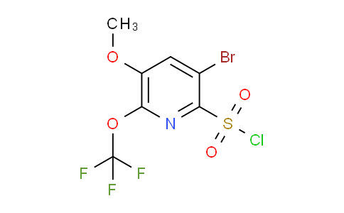 AM217752 | 1804596-78-8 | 3-Bromo-5-methoxy-6-(trifluoromethoxy)pyridine-2-sulfonyl chloride