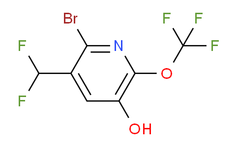 AM217757 | 1806088-61-8 | 2-Bromo-3-(difluoromethyl)-5-hydroxy-6-(trifluoromethoxy)pyridine