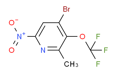 4-Bromo-2-methyl-6-nitro-3-(trifluoromethoxy)pyridine