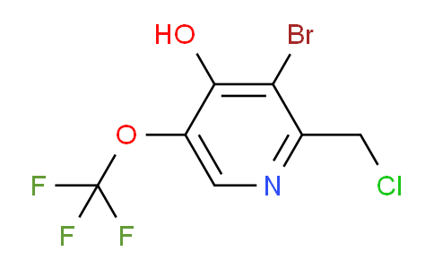 AM217763 | 1804451-67-9 | 3-Bromo-2-(chloromethyl)-4-hydroxy-5-(trifluoromethoxy)pyridine