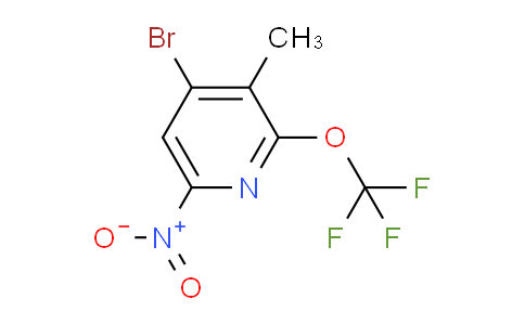 AM217764 | 1806142-95-9 | 4-Bromo-3-methyl-6-nitro-2-(trifluoromethoxy)pyridine