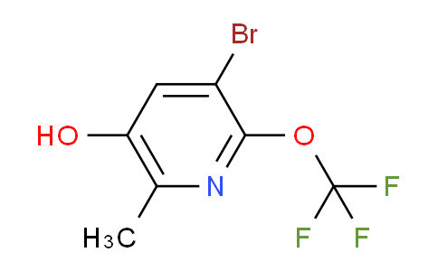 AM217772 | 1804576-41-7 | 3-Bromo-5-hydroxy-6-methyl-2-(trifluoromethoxy)pyridine