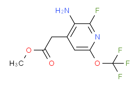 AM21780 | 1804576-65-5 | Methyl 3-amino-2-fluoro-6-(trifluoromethoxy)pyridine-4-acetate