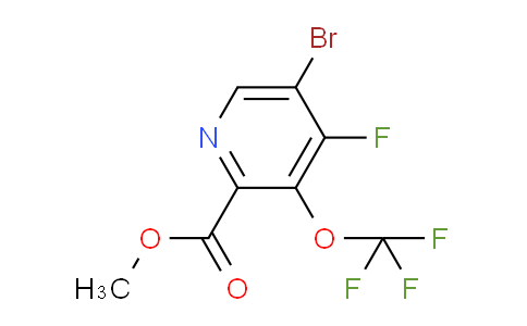 AM217808 | 1806215-74-6 | Methyl 5-bromo-4-fluoro-3-(trifluoromethoxy)pyridine-2-carboxylate