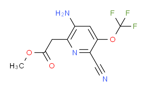 AM21781 | 1804570-82-8 | Methyl 5-amino-2-cyano-3-(trifluoromethoxy)pyridine-6-acetate