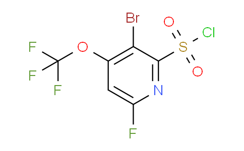 AM217812 | 1804651-23-7 | 3-Bromo-6-fluoro-4-(trifluoromethoxy)pyridine-2-sulfonyl chloride