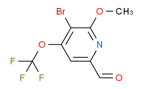 AM217825 | 1804617-13-7 | 3-Bromo-2-methoxy-4-(trifluoromethoxy)pyridine-6-carboxaldehyde