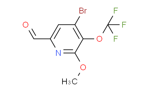 AM217827 | 1806088-33-4 | 4-Bromo-2-methoxy-3-(trifluoromethoxy)pyridine-6-carboxaldehyde