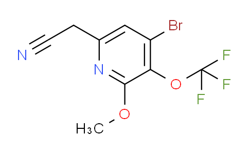 AM217833 | 1803622-80-1 | 4-Bromo-2-methoxy-3-(trifluoromethoxy)pyridine-6-acetonitrile