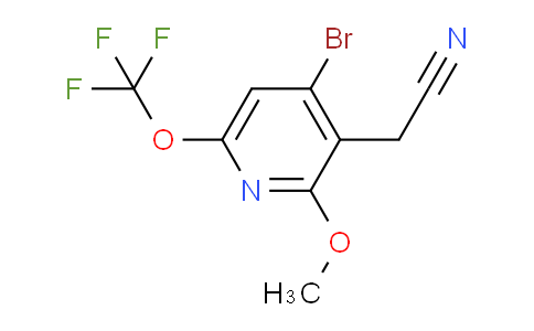 AM217835 | 1803464-29-0 | 4-Bromo-2-methoxy-6-(trifluoromethoxy)pyridine-3-acetonitrile
