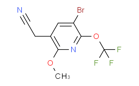 AM217838 | 1803953-43-6 | 3-Bromo-6-methoxy-2-(trifluoromethoxy)pyridine-5-acetonitrile