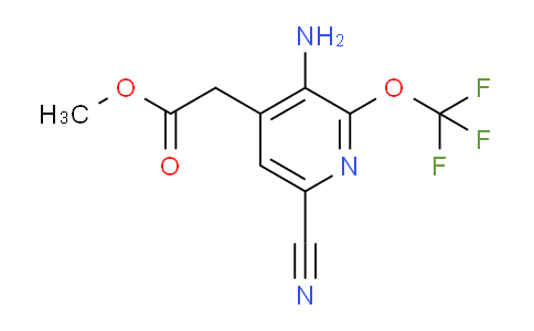 AM21784 | 1803476-42-7 | Methyl 3-amino-6-cyano-2-(trifluoromethoxy)pyridine-4-acetate