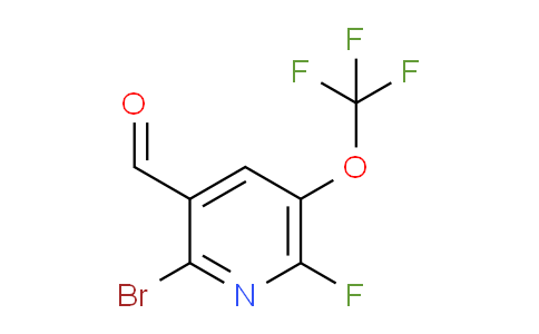 AM217843 | 1804677-95-9 | 2-Bromo-6-fluoro-5-(trifluoromethoxy)pyridine-3-carboxaldehyde