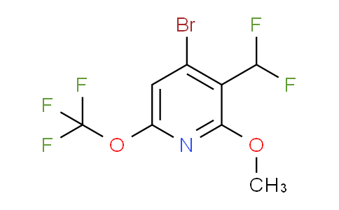 AM217844 | 1806079-03-7 | 4-Bromo-3-(difluoromethyl)-2-methoxy-6-(trifluoromethoxy)pyridine