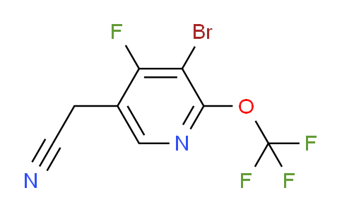 AM217846 | 1806079-73-1 | 3-Bromo-4-fluoro-2-(trifluoromethoxy)pyridine-5-acetonitrile